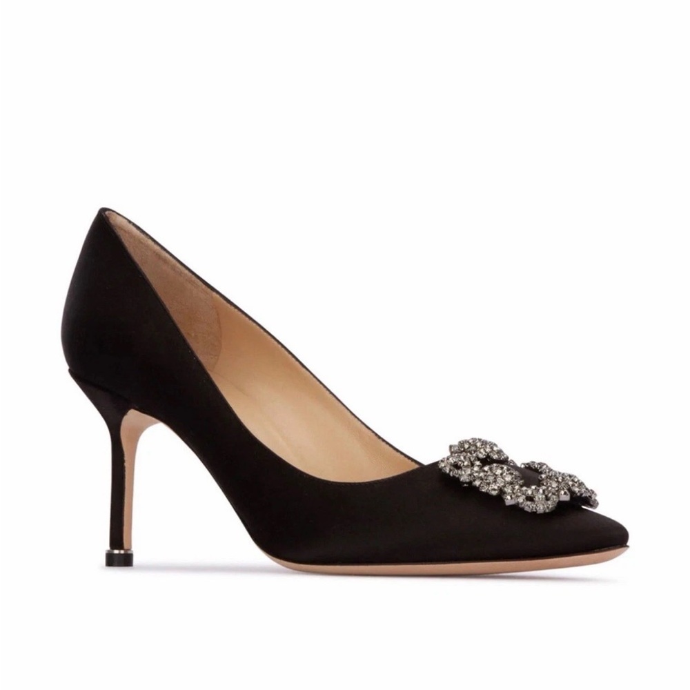 Manolo Blahnik 70mm Hangisi Pumpms 41IT/11US
